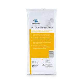 Decontaman Pre Wipes - Antimikrobiálne čistiace obrúsky (Dezinfekcia)