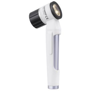 Dermatoskop LuxaScope LED 2,5 V so stupnicou, biela farba (Dermatoskop)