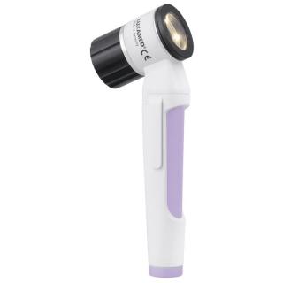 Dermatoskop LuxaScope LED 2,5 V so stupnicou, fialová farba (Dermatoskop)