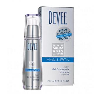 Devee Hyaluron gél 30ml  - 3x kyselina hyaluronová (Pri redukcii a odstraňovaní vrások i známok starnutia. - Vysoká koncentrácia kyseliny hyaluronovej!)