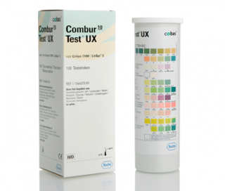 Diagnostické prúžky Combur 10Test UX (100 ks) pre Urisys® 1100 (Analyzátor močových prúžkov)