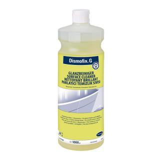 Dismofix® G, 1 l - Čistiaci prípravok s leštiacou prísadou (134936) (Čistiaci prípravok s leštiacou prísadou na umývanie všetkých vode odolných povrchov a laminátových podláh)