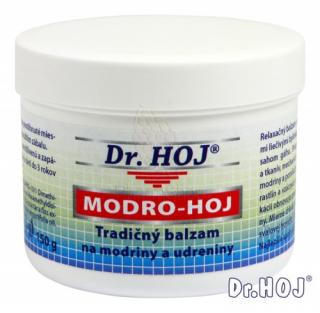 Dr.Hoj MODRO-HOJ 150g (Priaznivo pôsobí pri regenerácii pokožky a tkanív, mechanicky poškodených, napr. drobné udreniny, modriny a pomliaždeniny.)