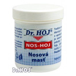 Dr.Hoj NOS-HOJ 25g (Zmierňuje začervenanie a podráždenosť pokožky okolo nosa. Pôsobí uvoľňujúco na upchaté nosné dierky.)