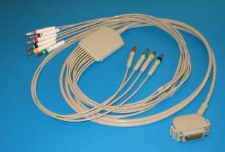 EKG kábel KP-10/0-4/4,7-Sa do monitoru Bosch,Dego,Hellige,Hoerman,Siemens,Welch  (EKG)