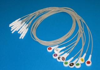EKG kábel PD-H-2 70 cm do monitoru KM (system DIN), Holtera DMS 300-8, DMS 300-1 (EKG)