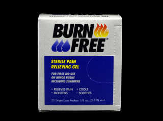 Gél na popáleniny : BURNFREE® PAIN RELIEVING GEL - 3,5g - 1000ks (sáčky) (Prvá pomoc)