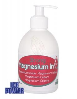 Ice Power Magnesium In Strong krém 300ml (Úľavu svalových kŕčov a bolesti svalov a pri zvýšenej potrebe magnézia.)