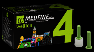 Ihla Wellion Medfine plus Penneedles 4 mm, 100ks (Glukomery)