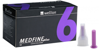 Ihla Wellion Medfine plus Penneedles 6 mm, 100ks (Glukomery)