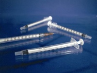 Injekčná striekačka 1 ml bez ihly Tuberkulin  (Injekčné striekačky a ihly)