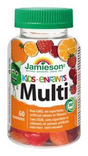 Jamieson Multi Kids Gummies želatínové pastilky 60pas. (Jamieson – kanadské prírodné vitamíny)