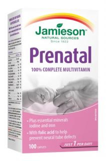 Jamieson Prenatal COMPLETE multivitamín 100tbl. (Jamieson – kanadské prírodné vitamíny)