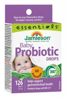 Jamieson Probiotic Baby – probiotické kvapky s BB-12® 8ml (Jamieson – kanadské prírodné vitamíny)