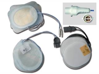 Jednorazové lepiace elektródy pre dospelých pre defibrilátory Agilent, H-P, Laer (Defibrilatory)