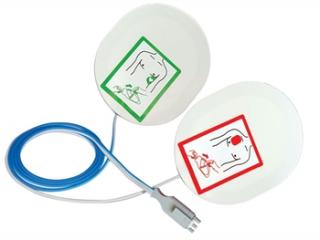 Jednorazové lepiace elektródy pre dospelých pre defibrilátory Metrax (Defibrilatory)