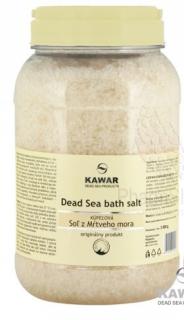 Kawar Kúpeľová soľ z Mŕtveho mora 3000g (Kozmetika Kawar)