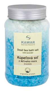Kawar Kúpeľová soľ z Mŕtveho mora s vôňou levandule 500g (Kozmetika Kawar)