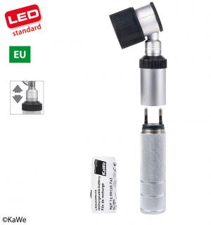 Kawe Dermatoskop Eurolight D30 LED 3,5 V Nabíj. v el.zásuvke 230 V(01.31630.811) (Dermatoskop)
