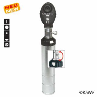 KaWe Oftalmoskop - Eurolight® E15 2,5 V (01.21155.001) (Otoskopy a Oftalmoskopy)