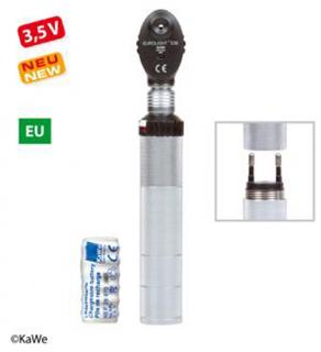 KaWe Oftalmoskop - Eurolight® E36 | 3,5 V s nabíjacím konektorom (01.25361.811) (Otoskopy a Oftalmoskopy)