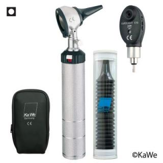 KaWe Otoskop + Oftalmoskop - Eurolight® C10/E10 - 2,5 V (02.11002.001) (Otoskopy a Oftalmoskopy)