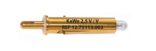 KaWe vákuová žiarovka 2,5V pre Oftalmoskop EUROLIGHT E15 (12.75113.003) (KaWe originál žiarovky)