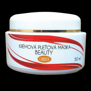 Krémová pleťová maska BEAUTY 50 ml (Pštrosia kozmetika Camelus)