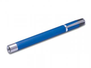 Lekárske diagnostické svetelné pero METAL Blue (Vyšetrovacie pero)