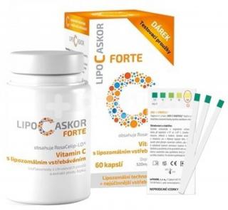 Lipo C Askor forte 60 kapsúl (Vitamíny a doplnky výživy)