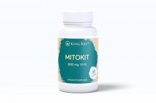 Mitokit 500mg x 30kps (3 účinné látky + resveratrol) NMN (Antioxidačný účinok, dodanie okamžitej energier, podpora pre zdravie)