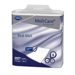 MoliCare Premium Bed Mat 9 kvapiek, 40 x 60 cm (30 ks)-Absorpčné podložky (Pomôcky pre inkontinenciu )