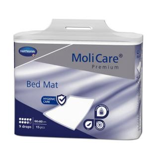 MoliCare Premium Bed Mat 9 kvapiek, 60 x 60 cm (15 ks) - Absorpčné podložky (Pomôcky pre inkontinenciu )