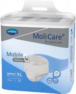 MoliCare Premium Mobile MEDIUM,veľkosť XL, 6 kv - Inkontinenčné nohavičky unisex (Pomôcky pre inkontinenciu )