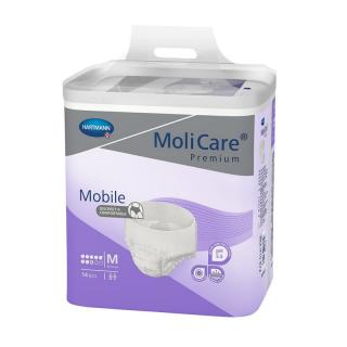 MoliCare Premium Mobile STRONG,veľkosť M, 8 kva - Inkontinenčné nohavičky unisex (Pomôcky pre inkontinenciu )