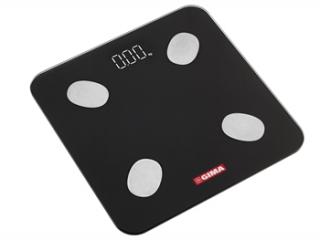 Osobná váha GIMAFIT BODY FAT s Bluetooth - čierna (Osobné váhy)