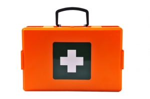 Plastový kufrík prvej pomoci bez náplne malý (Nástenné lekárničky)