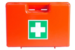 Plastový kufrík prvej pomoci bez náplne veľký (Nástenné lekárničky)