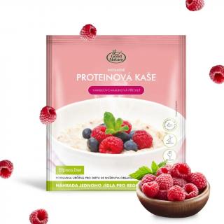 Proteínová kaša s vanilkovo-malinovou príchuťou Express Diet, 60 g (Chudnutie a celulitída)