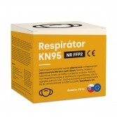 Respirátor KN95 / FFP2 20ks certifikácia v EU, 5-vrstvové s Melt-blown  (Respirátory)