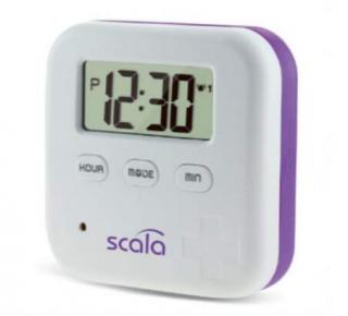 Scala SC 4 Dávkovač liekov s časovačom 4-priehradkový (Krabičky na lieky)