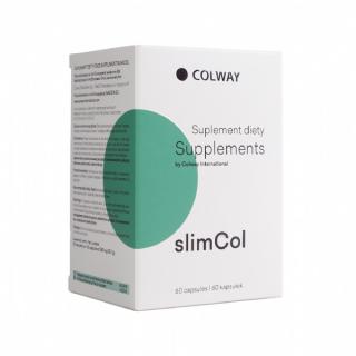 SlimCol - rastlinný spaľovač tukov 60kps (Kolagén)