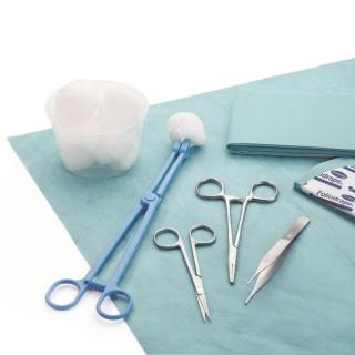 Sterilná súprava na ošetrenie rán (Chirurgické nástroje)