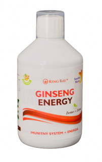 Swedish Nutra Ginseng Energy ženšen na dodanie energie 500 ml (Vitamíny a doplnky výživy)