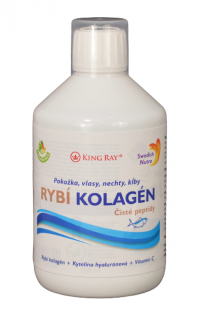 Swedish Nutra rybí kolagén (10.000mg) 500 ml (Kĺby, vlasy, nechty, pokožka)