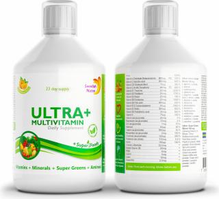 Swedish Nutra Ultra +Multivitamín 500ml (Vitamíny a doplnky výživy)