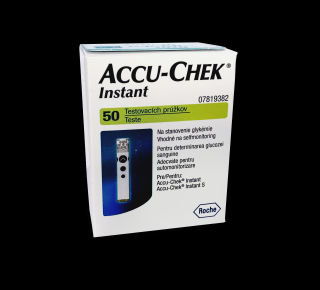 Testovacie prúžky Accu-Chek® Instant 1x50 kusov (Glukomer)
