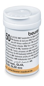 Testovacie prúžky pre glukomer Beurer GL 44 lean (Glukomer)
