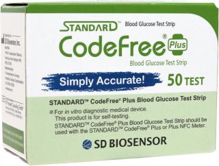Testovacie prúžky pre SD CodeFree a CodeFree Plus (Glukomery)
