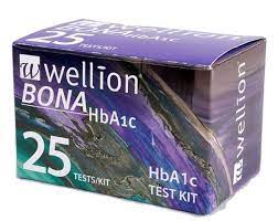Testovacie prúžky Wellion BONA HbA1c, 25ks (Glukomery)